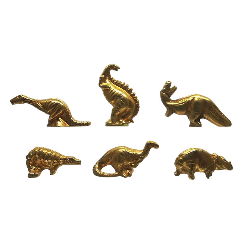 Party meal - name-holder - golden metal Party meal - name-holder - golden metal