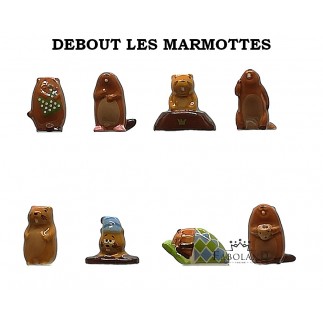 Stand up marmots - box of 100