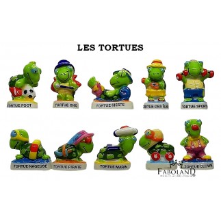 Las tortugas - caja de 100 piezas