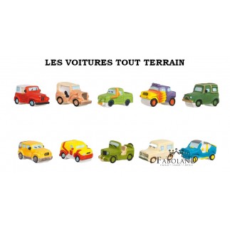 All-terrains cars - box of 100