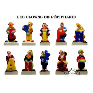 Les clowns de l'épiphanie - fève - FABOLAND
