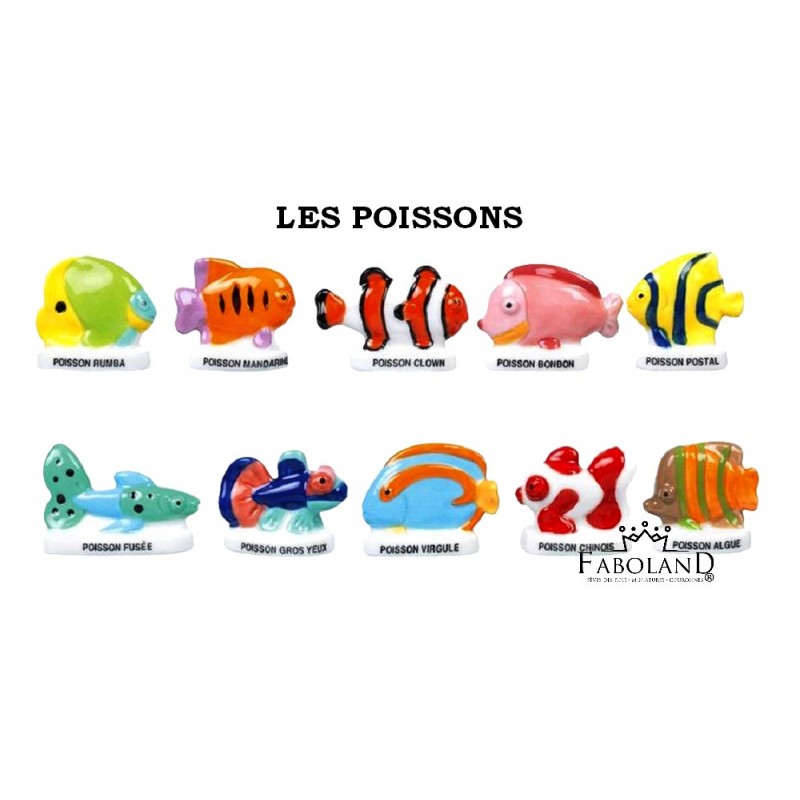 Les poissons - fève - FABOLAND