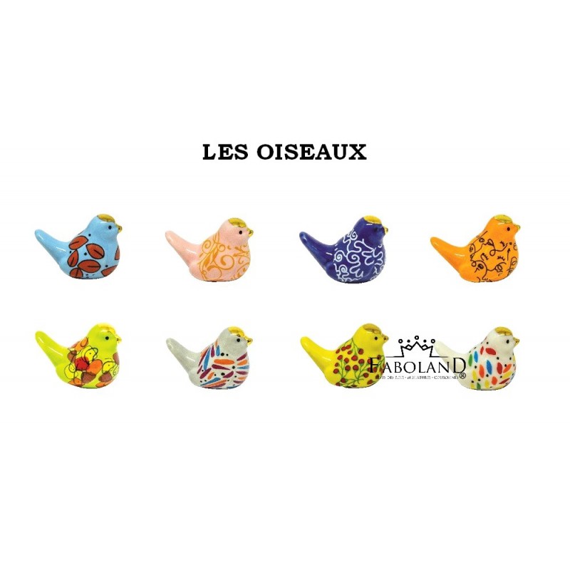 Les oiseaux - feve epiphanie FABOLAND