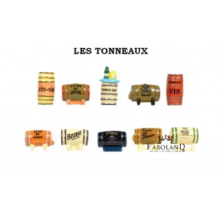 Les tonneaux - feve epiphanie FABOLAND