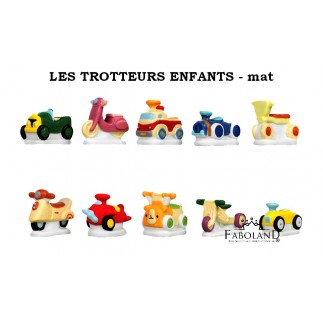 Les trotteurs enfants - fève épiphanie FABOLAND