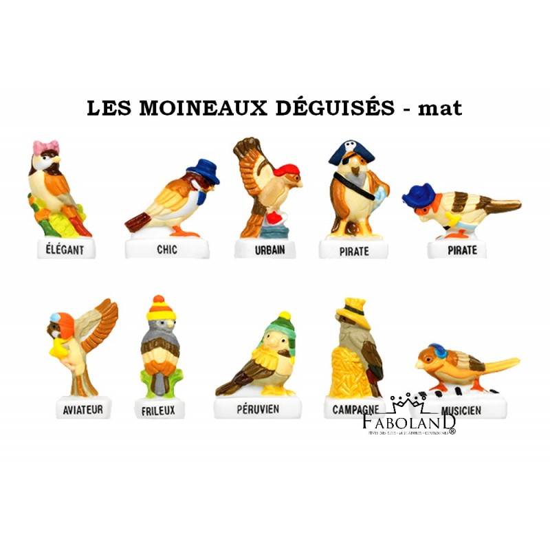 Les moineaux déguisés - Boîte de 100 pièces