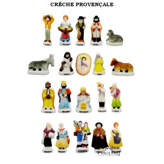 Santons - crèche provençale - feves epiphanie - FABOLAND