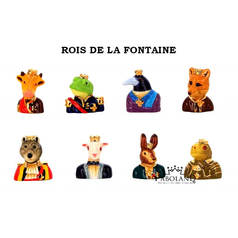 Rois DE LA FONTAINE - feve epiphanie FABOLAND