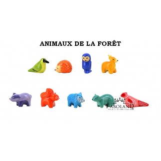 Animaux de la forêt - feve epiphanie FABOLAND