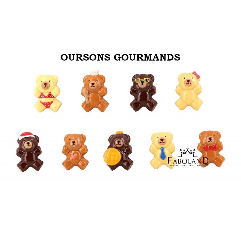 Oursons gourmands - feve epiphanie FABOLAND