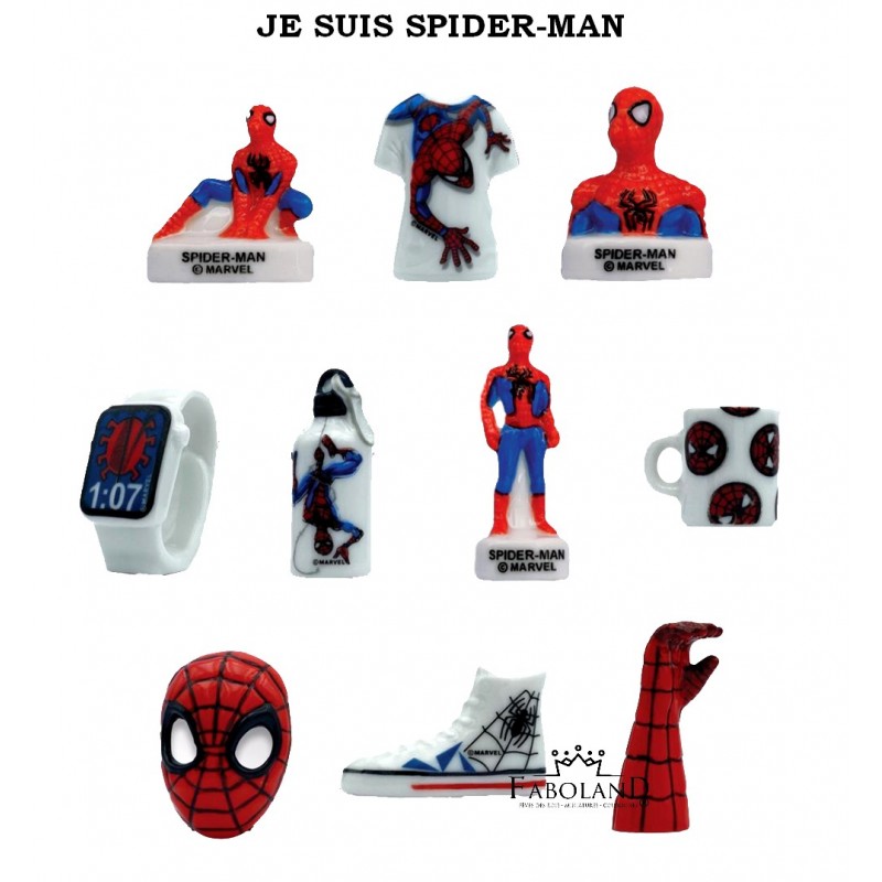 Je suis SPIDER-MAN - feve epiphanie FABOLAND