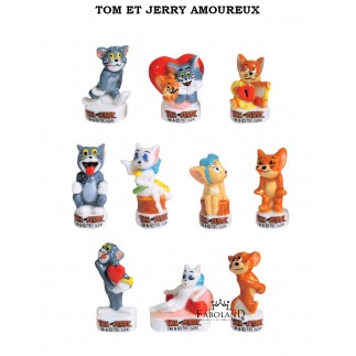 TOM et JERRY amoureux - feve epiphanie FABOLAND