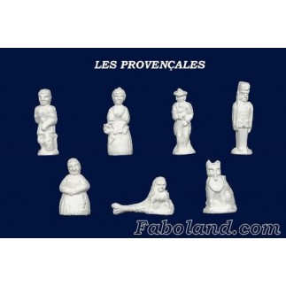 The plastic fèves - the provençales