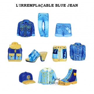 L'irremplaçable blue jean - feve epiphanie FABOLAND