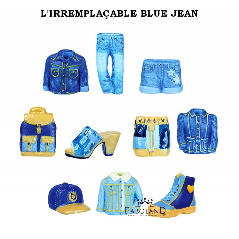 L'irremplaçable blue jean - Boîte de 100 pièces