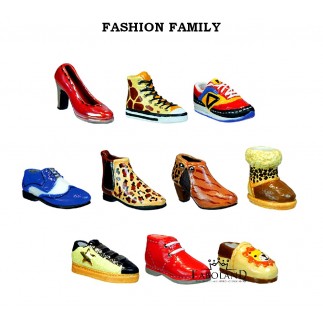 Fashion family - caja de 100 piezas