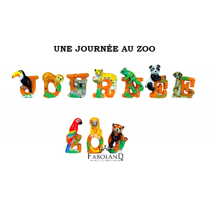 Une journée au zoo - feve epiphanie FABOLAND