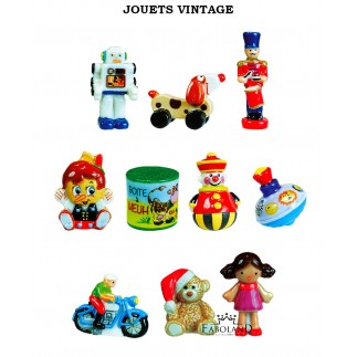 Jouets vintage - Boîte de 100 pièces