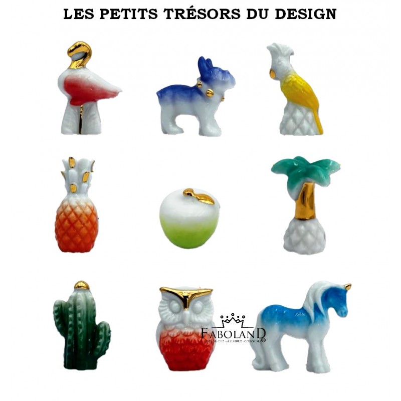 Petits trésors du design - Boîte de 100 pièces