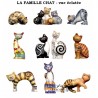 La famille chat - puzzle