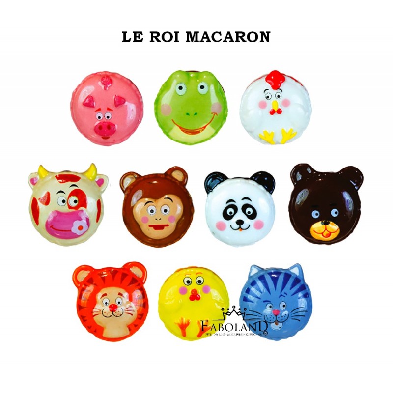 Le roi macaron - feve epiphanie FABOLAND