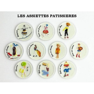 The pastry plates