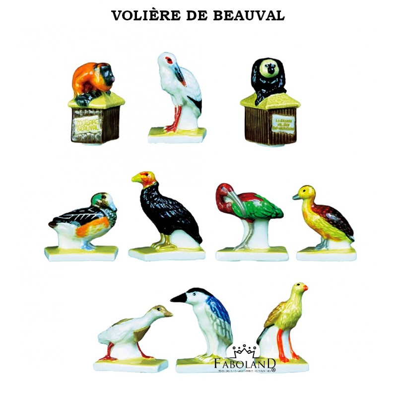 Volière de BEAUVAL - feve epiphanie FABOLAND