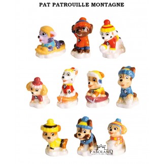 PAT PATROUILLE montagne - Boîte de 100 pièces