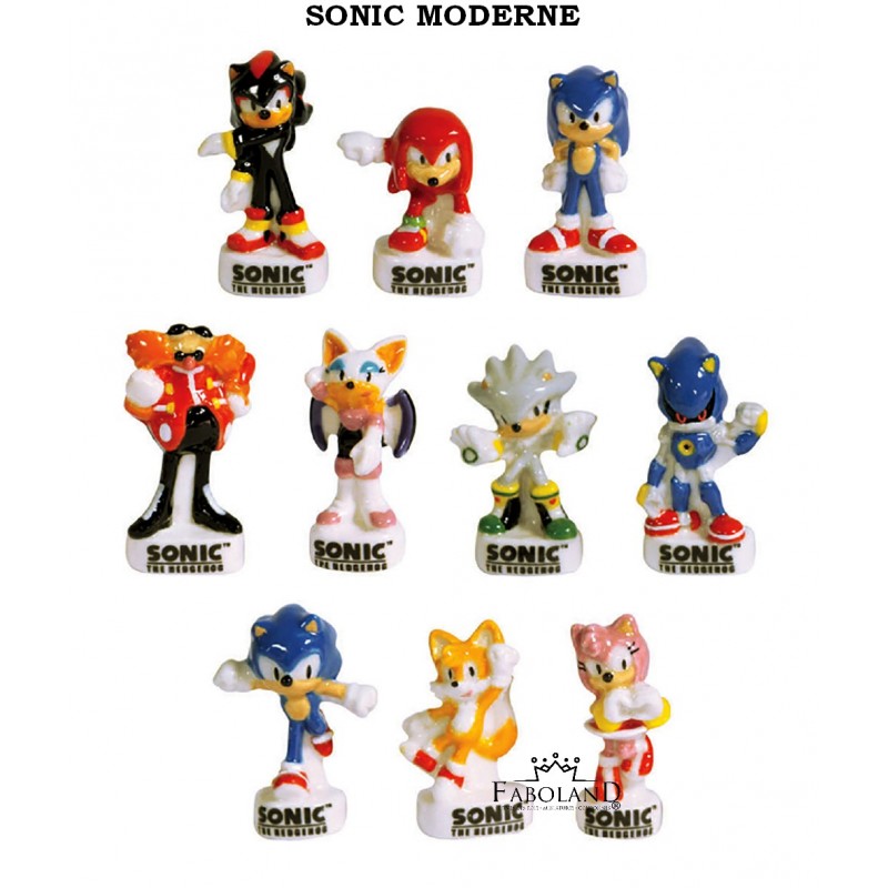 SONIC moderne - feve epiphanie FABOLAND