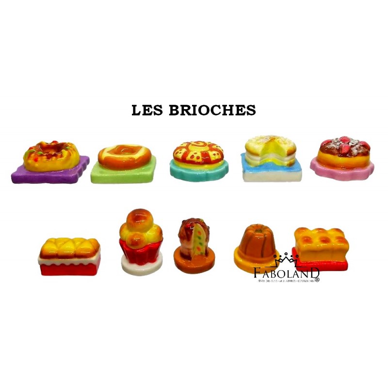 Les brioches - Boîte de 100 pièces