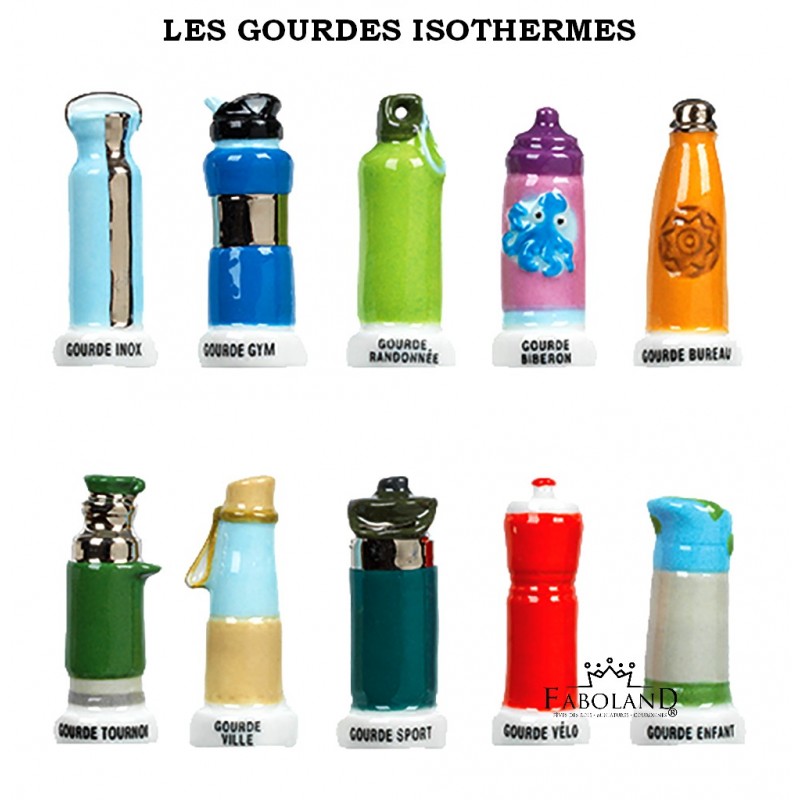 Les gourdes isothermes - Boîte de 100 pièces