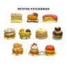 Petites pâtisseries - Boîte de 100 pièces - feve epiphanie FABOLAND