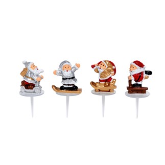 Box of 48 "Santa Claus on slide"