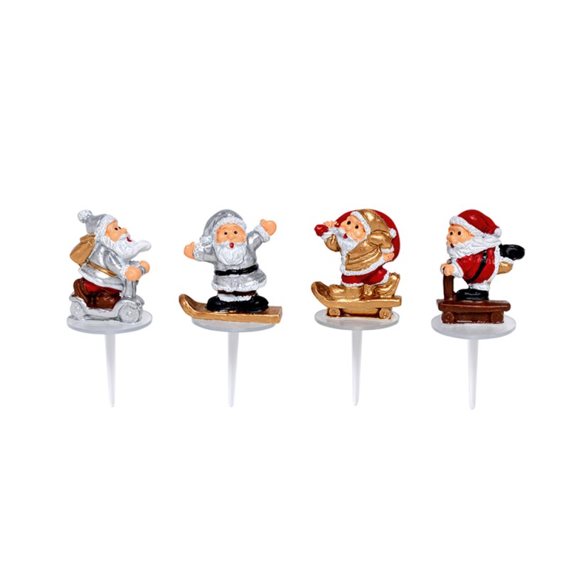 Box of 48 "Santa Claus on slide"