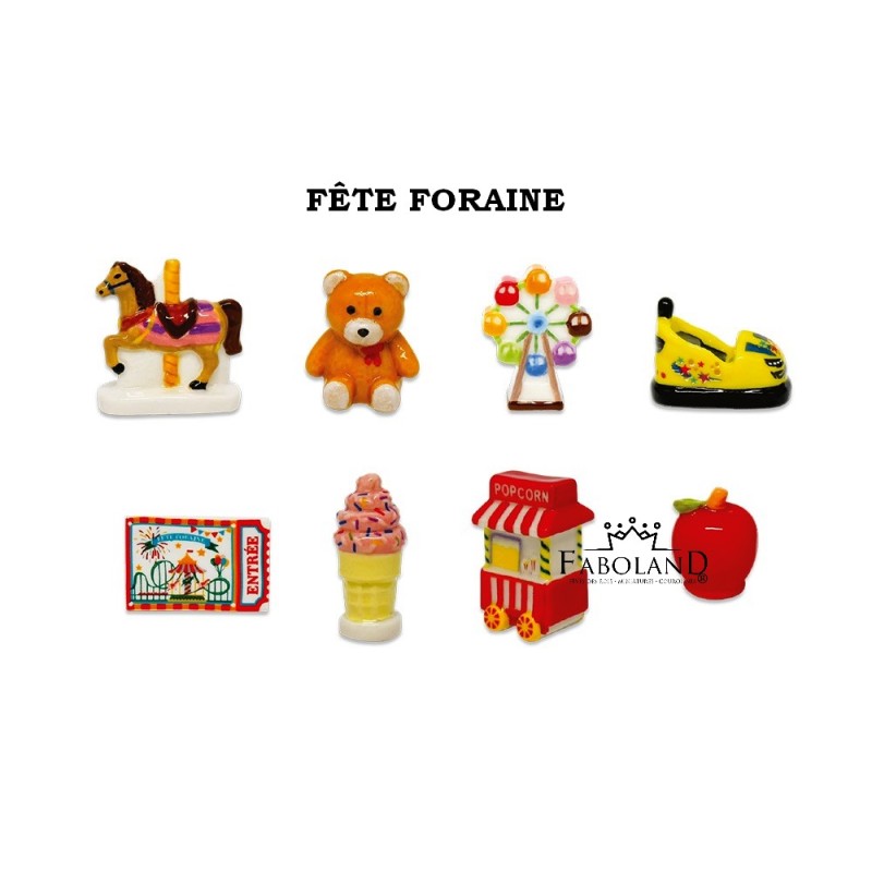 La fête foraine - feve epiphanie FABOLAND La fête foraine - feve epiphanie FABOLAND