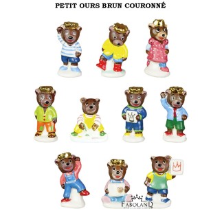Pequeño oso pardo coronado