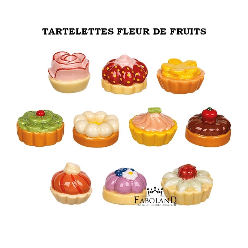 Fruit flower tartlets Fruit flower tartlets