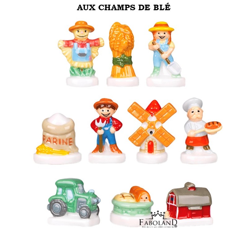 Aux champs de blé - feve epiphanie FABOLAND Aux champs de blé - feve epiphanie FABOLAND