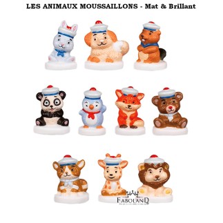 Les animaux moussaillons - Boîte de 100 pièces