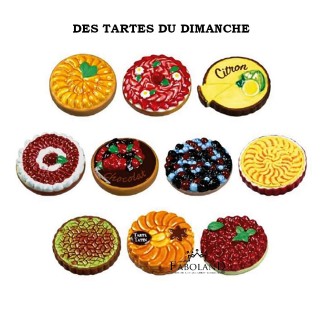 Las tartas del domingo - caja de 100 piezas