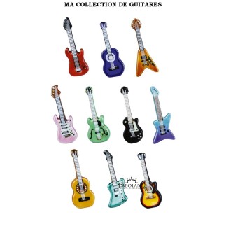 Mi colección de guitarras - caja de 100 piezas