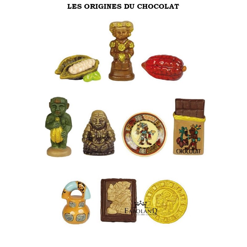 The origins of chocolate - box of 100