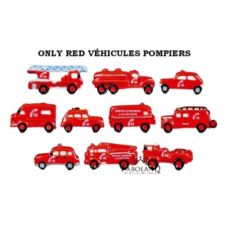 Sólo rojo – Vehículos de Bomberos