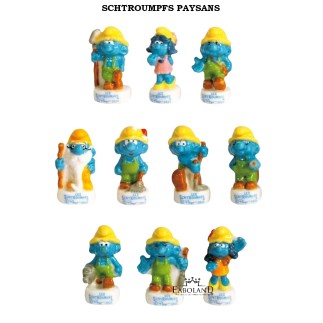 Smurfs Farmers - box of 100