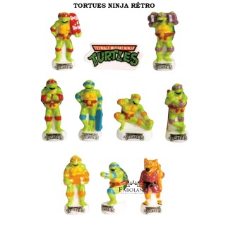 Retro Ninja Turtles - box of 100