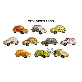 2 CV bestiales - Boîte de 100 pièces