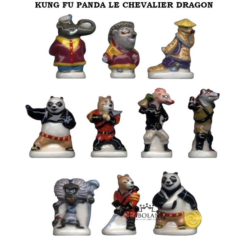 Kung Fu Panda: El Caballero Dragón - caja de 100 piezas
