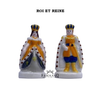 Colorful King and Queen - box of 100