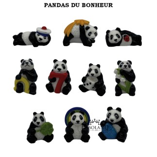 Pandas du bonheur - Boîte de 100 pièces