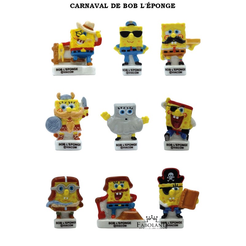 Carnaval de BOB l'Éponge - Boîte de 100 pièces